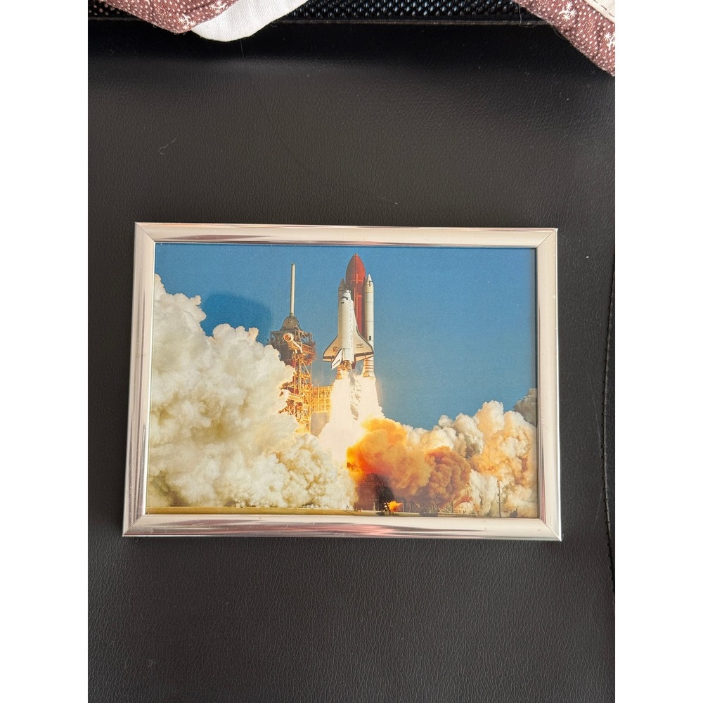 NASA Space Shuttle Framed Photo Postcards Set of 3